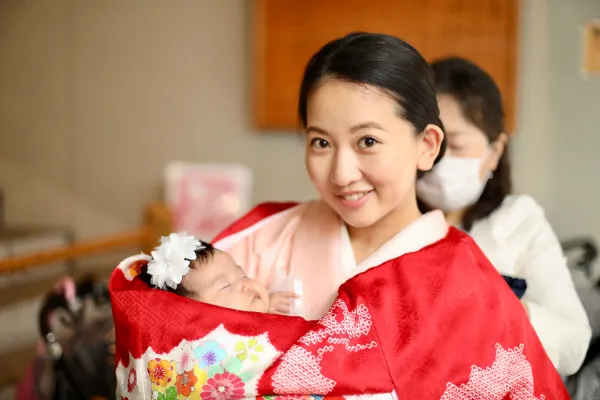 長女出産